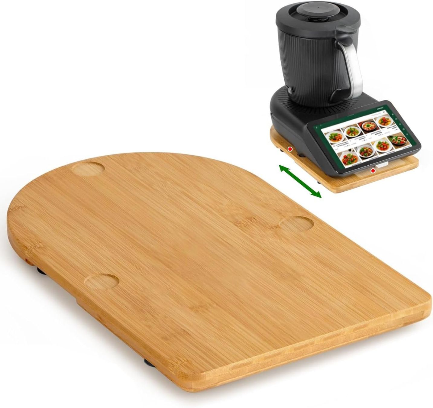 Gleitbrett Thermomix TM7 mit Raedern
