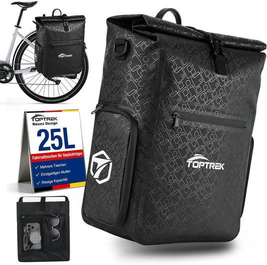 toptrek Gepäckträgertasche 25L wasserdicht