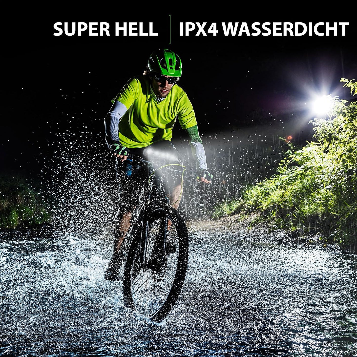 UPPEL Fahrradlicht Halterung