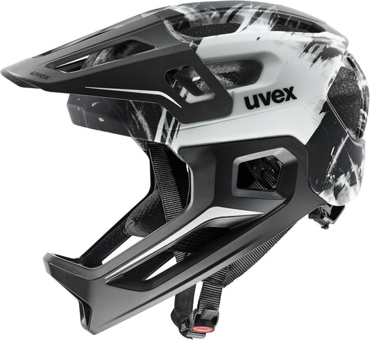 uvex Kinder MTB Fullface Helm 52-56 cm