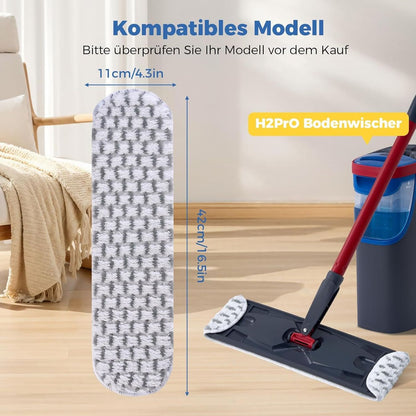 Mikrofaser Ersatzbezug für Vileda H2PrO