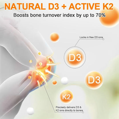 Vitamin D3 K2 Tropfen 5000 IE MK-7 120 µg 60 ml