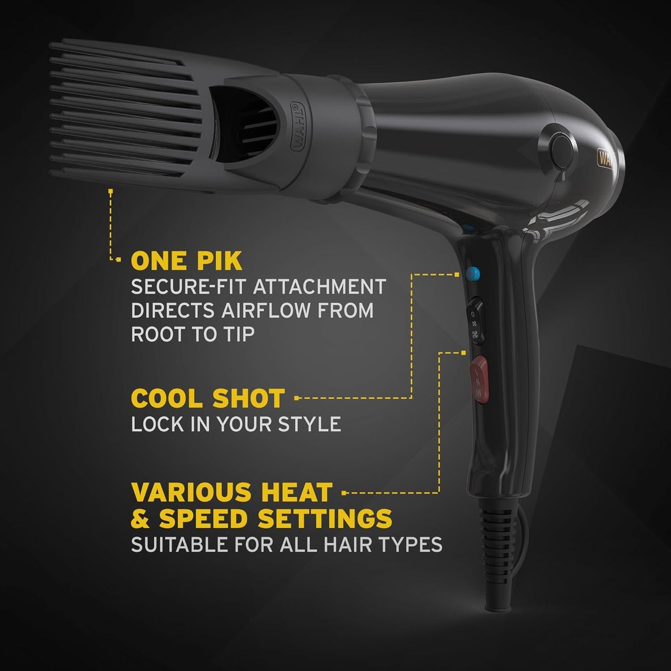 Wahl PowerPik 5000 Föhn 2000W