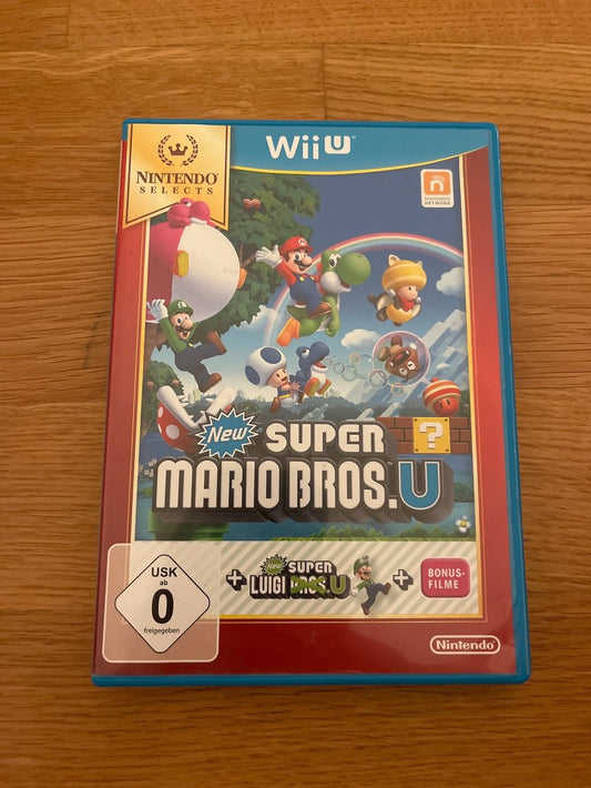 Wii u new super mario bros u