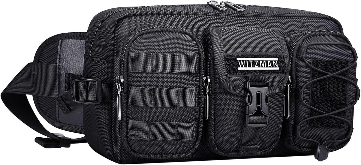 WITZMAN Gürteltasche Herren Outdoor schwarz