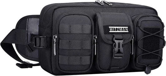 WITZMAN Gürteltasche Herren Outdoor schwarz