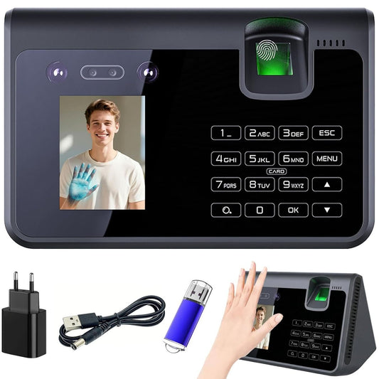 Zeiterfassungsgerät biometrisch mit USB-Export